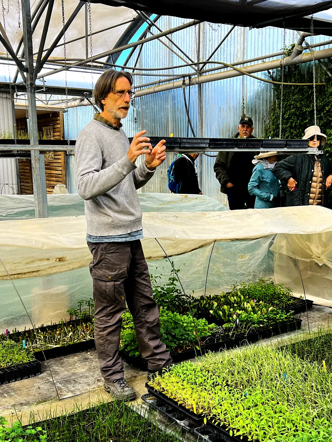 Olivier Filippi Owner of Le Jardin Sec – Photo by David Laws